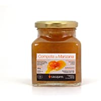 CASCAJARES - Compota de Manzana - guarnición perfecta para cualquier tipo de plato de carne. Bote de cristal de 300…